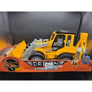 Driven Toy Construction Backhoe Loader With Realistic Sound & Lights